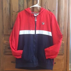 Fila windbreaker jacket. Size L